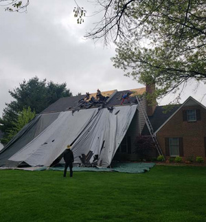 Fire damage claims assistance by MD Siding & Restoration in Pottstown, PA